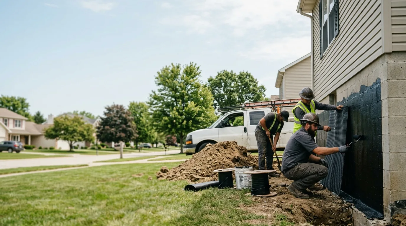 Basement Waterproofing in Saint Anne, IL near me